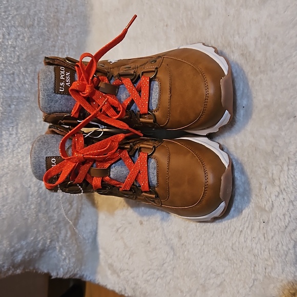 U.S POLO ASSN ANKLE BOOTIE SIZE 8M WOMAN MERCURI - Picture 3 of 12